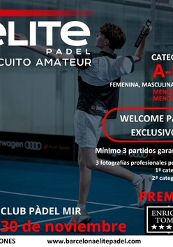 Cartel del torneo